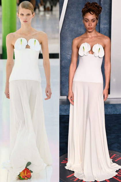 D&eacute;fil&eacute; Loewe printemps-&eacute;t&eacute; 2023&nbsp;vs Adwoa Aboah en 2023