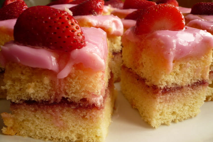 Recette De Gateau Rose De Printemps