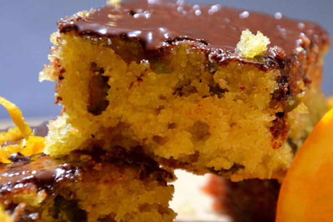 Gâteaux pavés Orange Pistache Chocolat