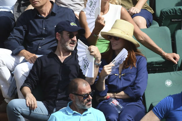 Bruno Solo et sa femme Véronique, protégés et éventés