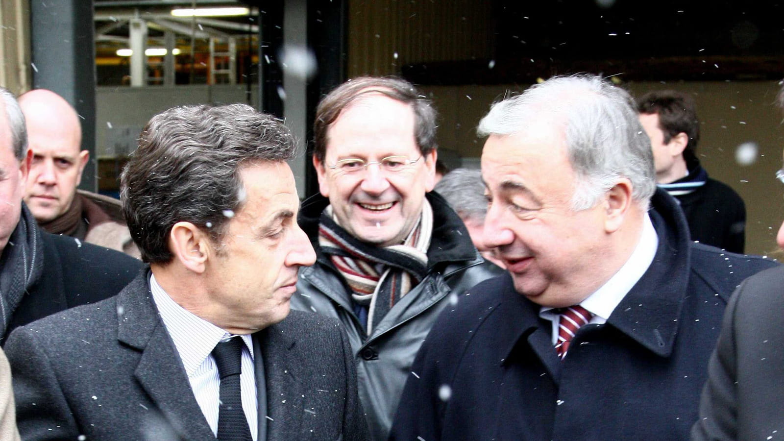 Nicolas Sarkozy et Gérard Larcher
