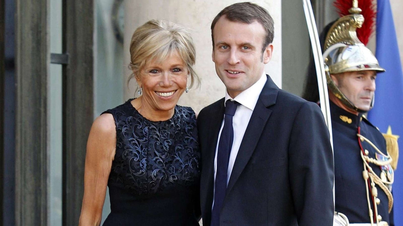 Brigitte et Emmanuel Macron