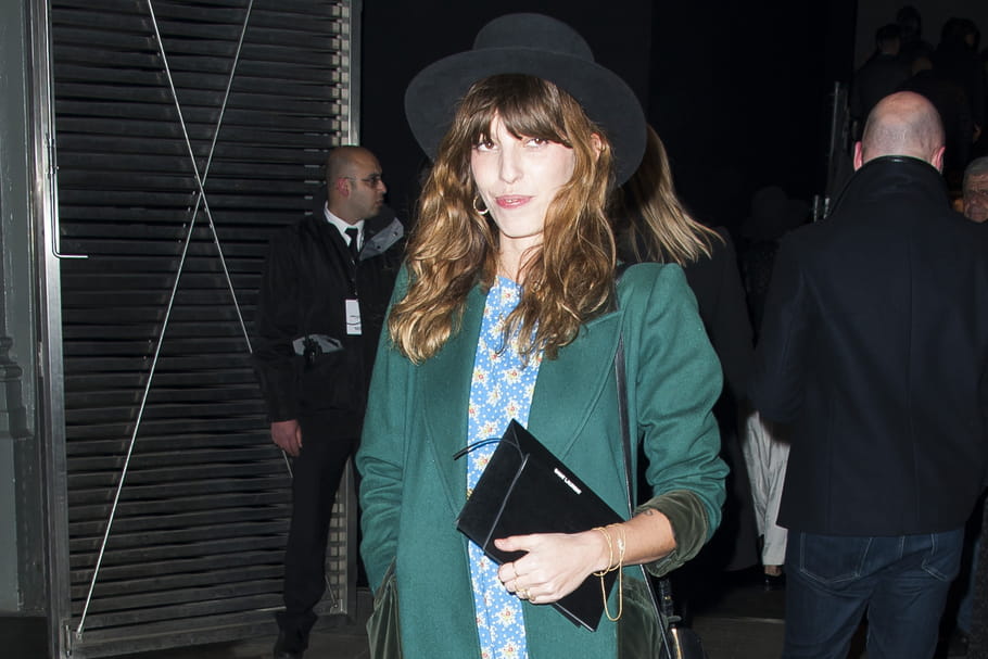 Le look people du jour : Lou Doillon, rétro-chic
