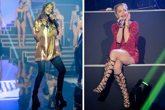 Défilé Etam Lingerie 2013 : M.I.A et Rita Ora sur scène