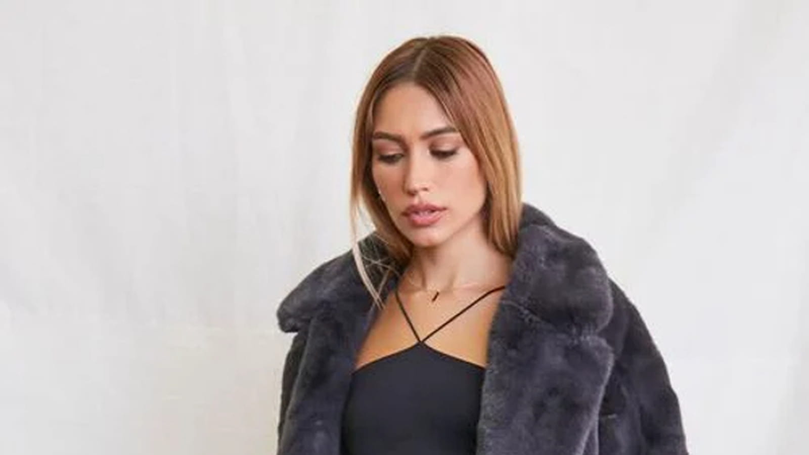 Manteau en fausse fourrure Forever 21