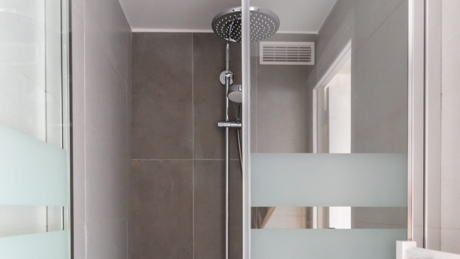 Douche après 