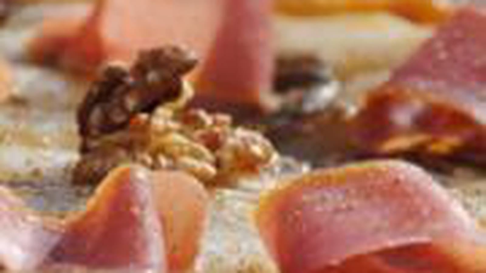 Tatin d'endives au jambon et noix