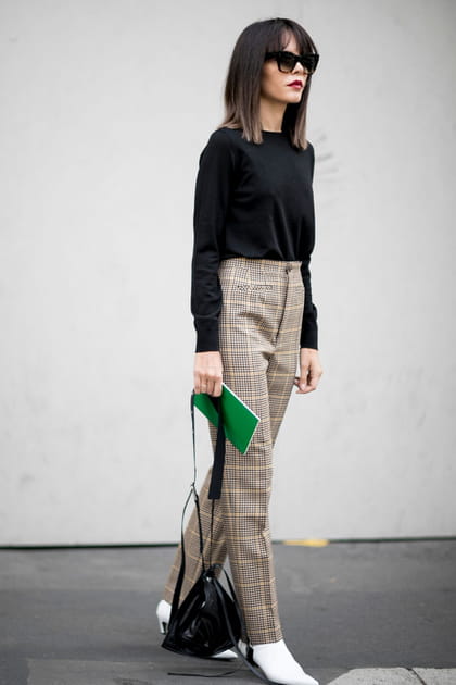 Le pantalon &agrave; carreaux