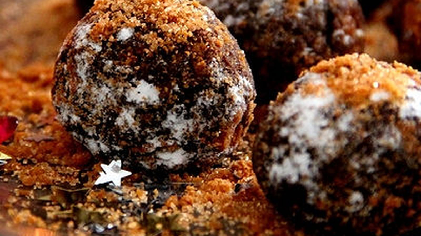 Rochers noirs pistache éclats de Speculoos