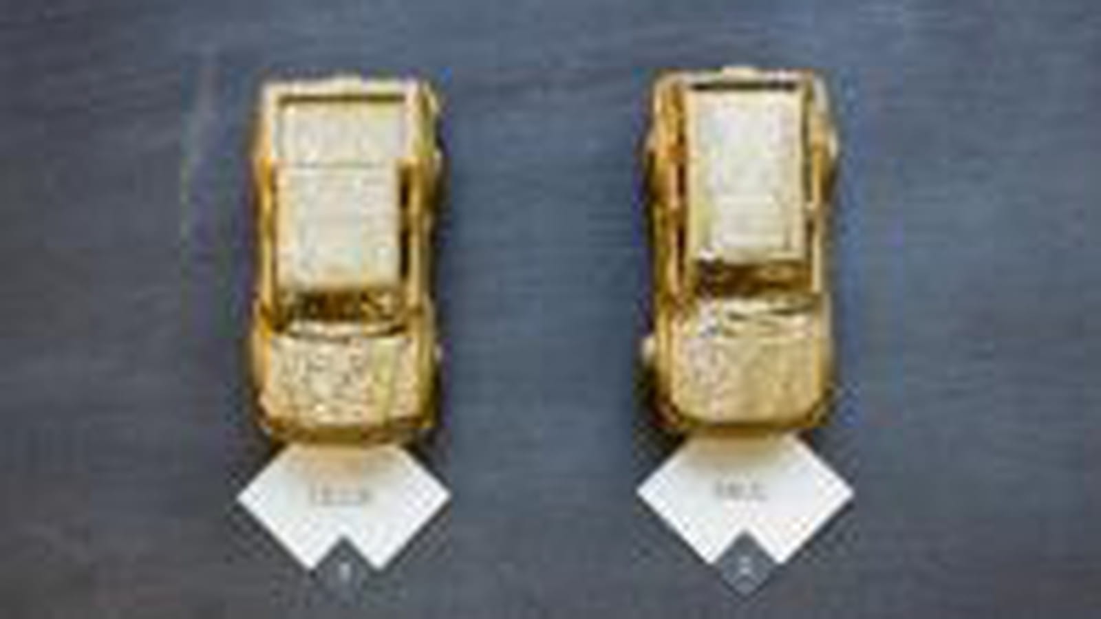 Un marque-place glitter