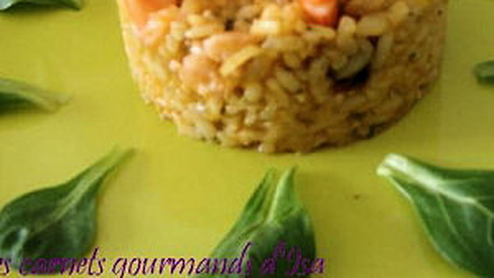 Faux risotto façon paella