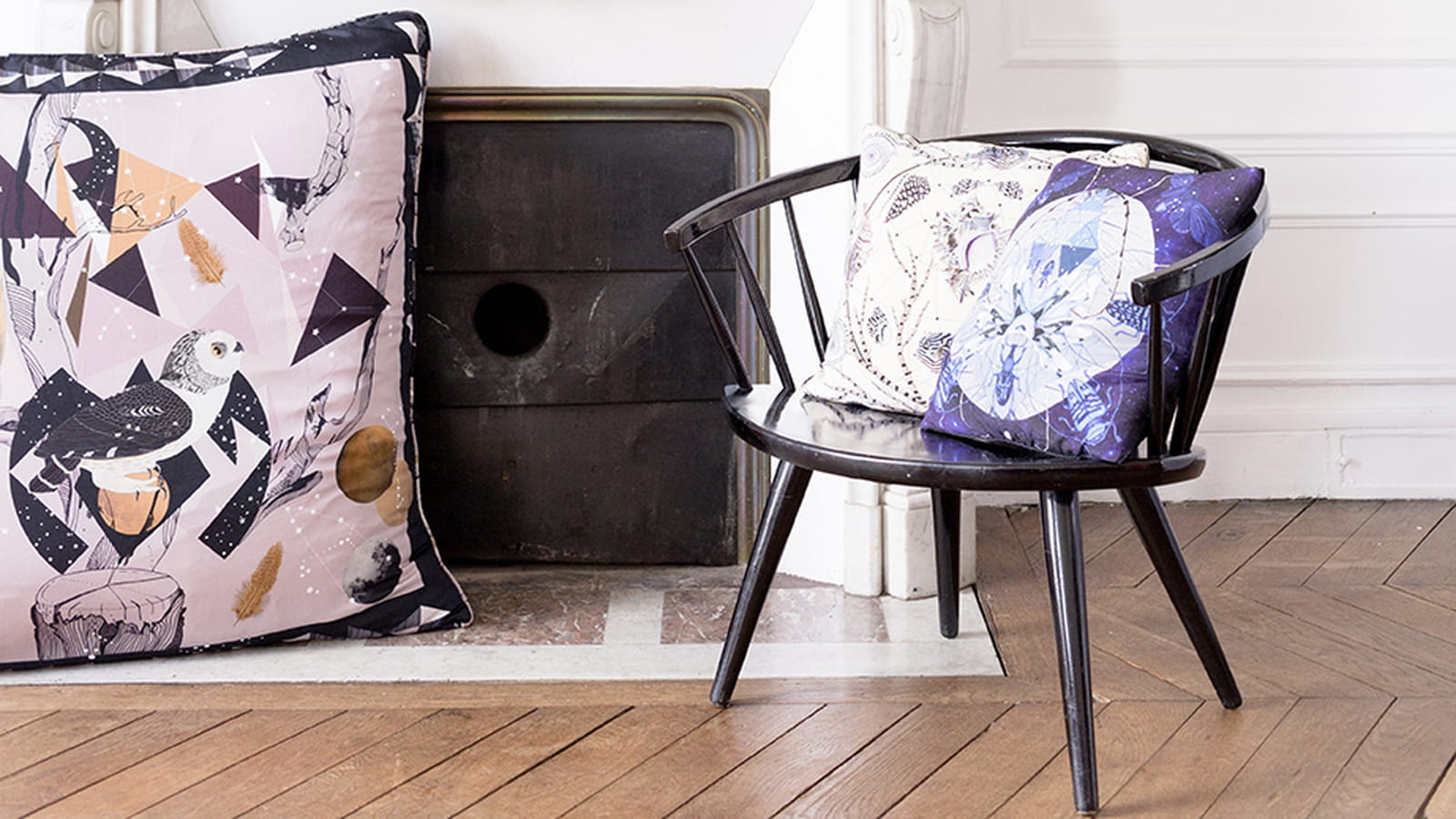 Coussin gros insectes