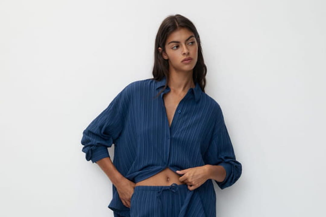 Pantalon fluide à taille élastique