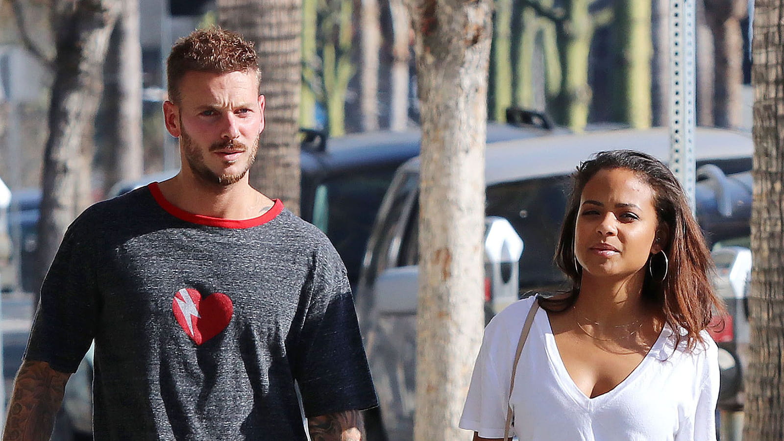 M. Pokora et Christina Milian