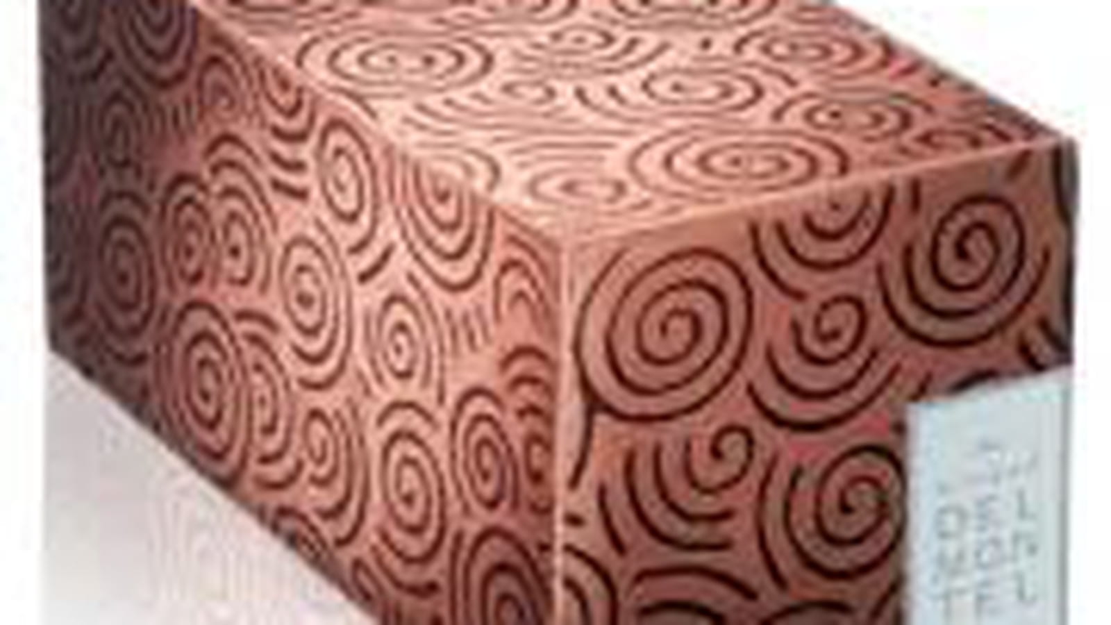 Bûche Art déco Arnaud Delmontel
