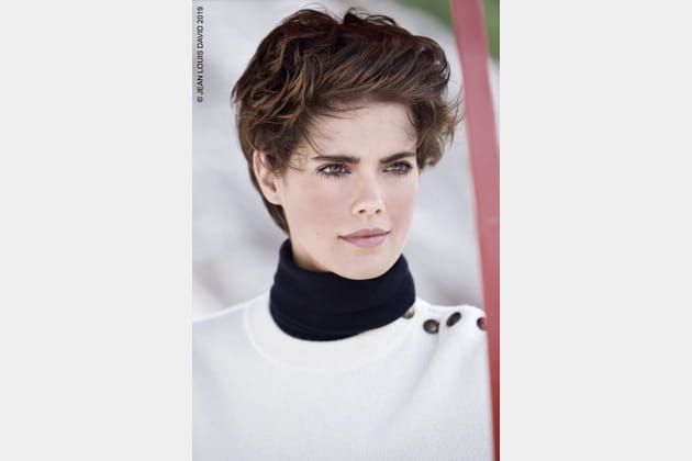 La coupe courte effet volume