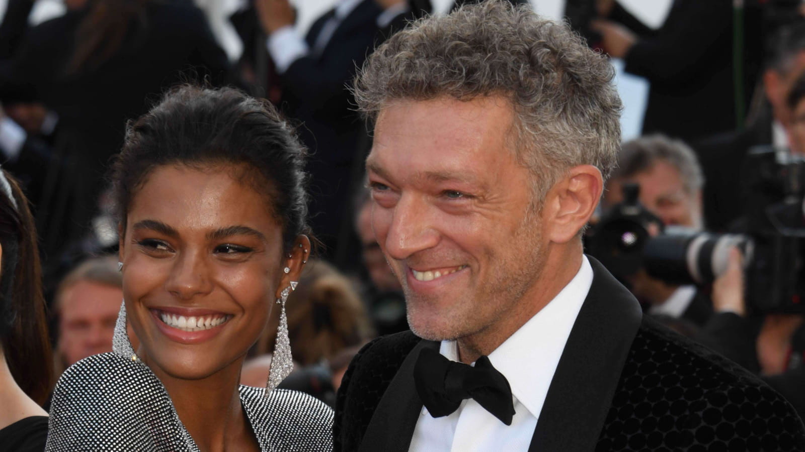  Vincent Cassel et Tina Kunakey