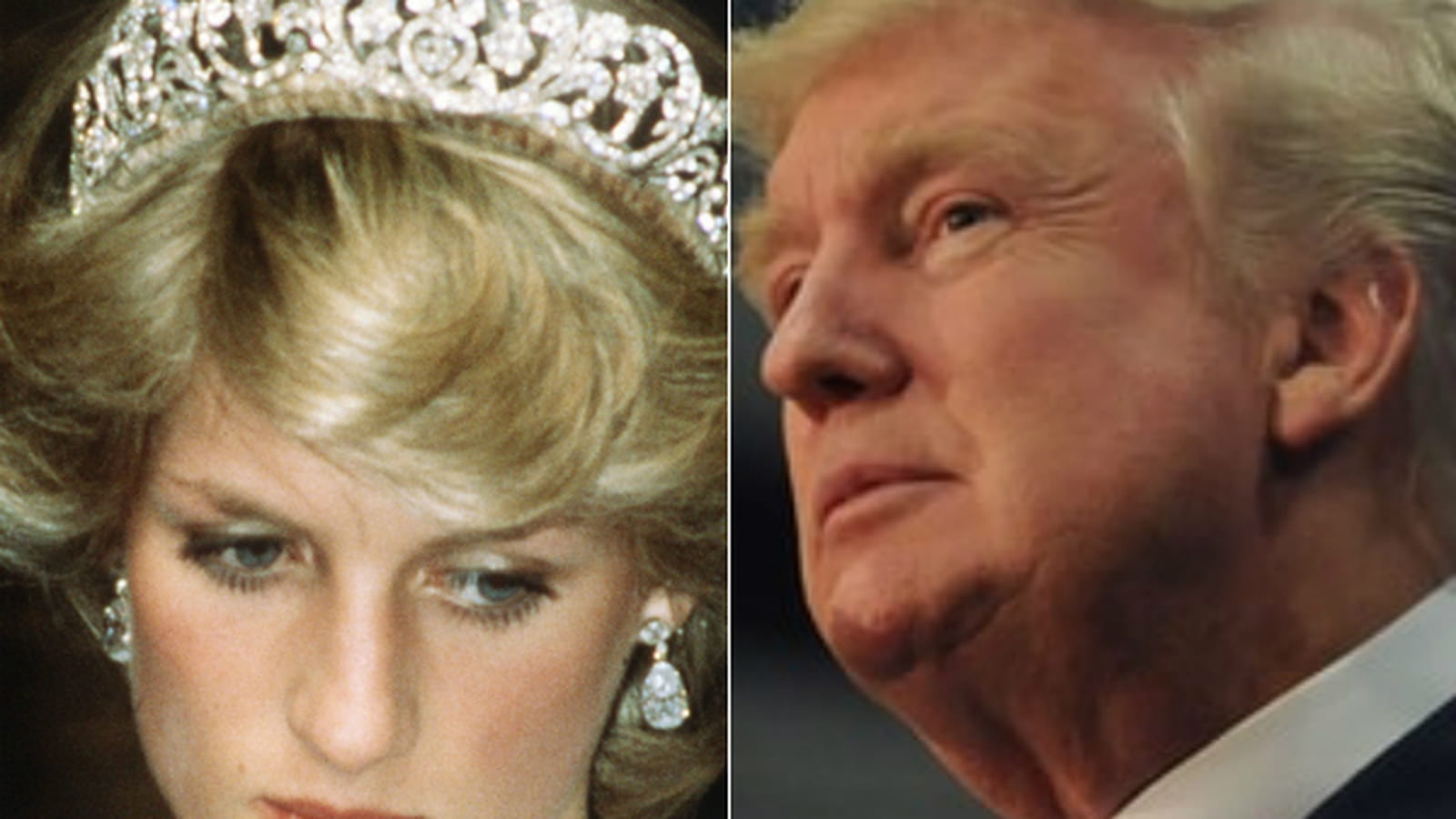 Lady Di et Donald Trump