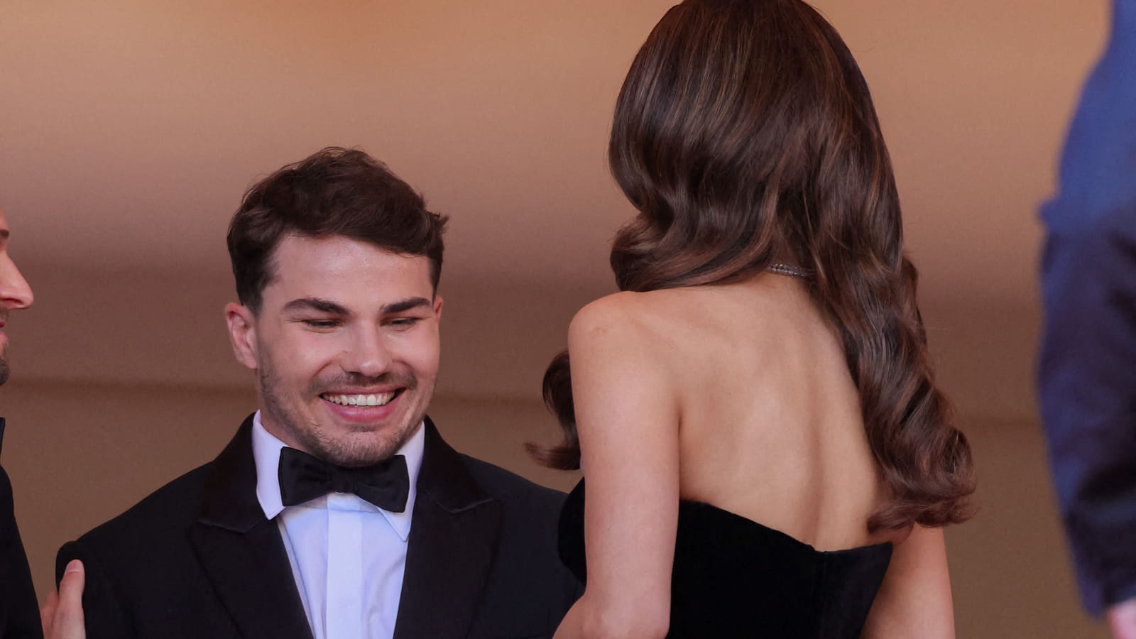 Antoine Dupont et Iris Mittenaere