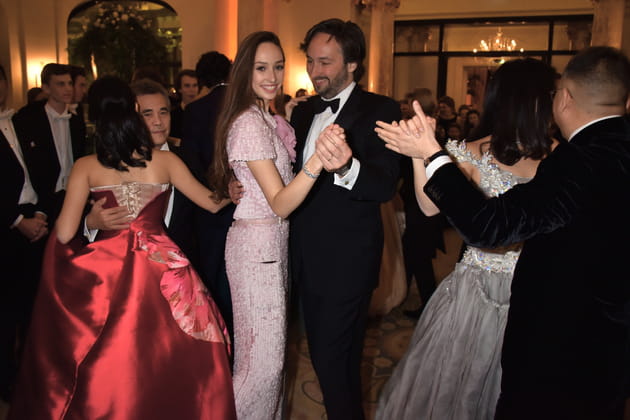 Olympia Taittinger et son p&egrave;re Jules-Marie Taittinger