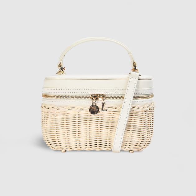 Cream Arlowe Basket Bag