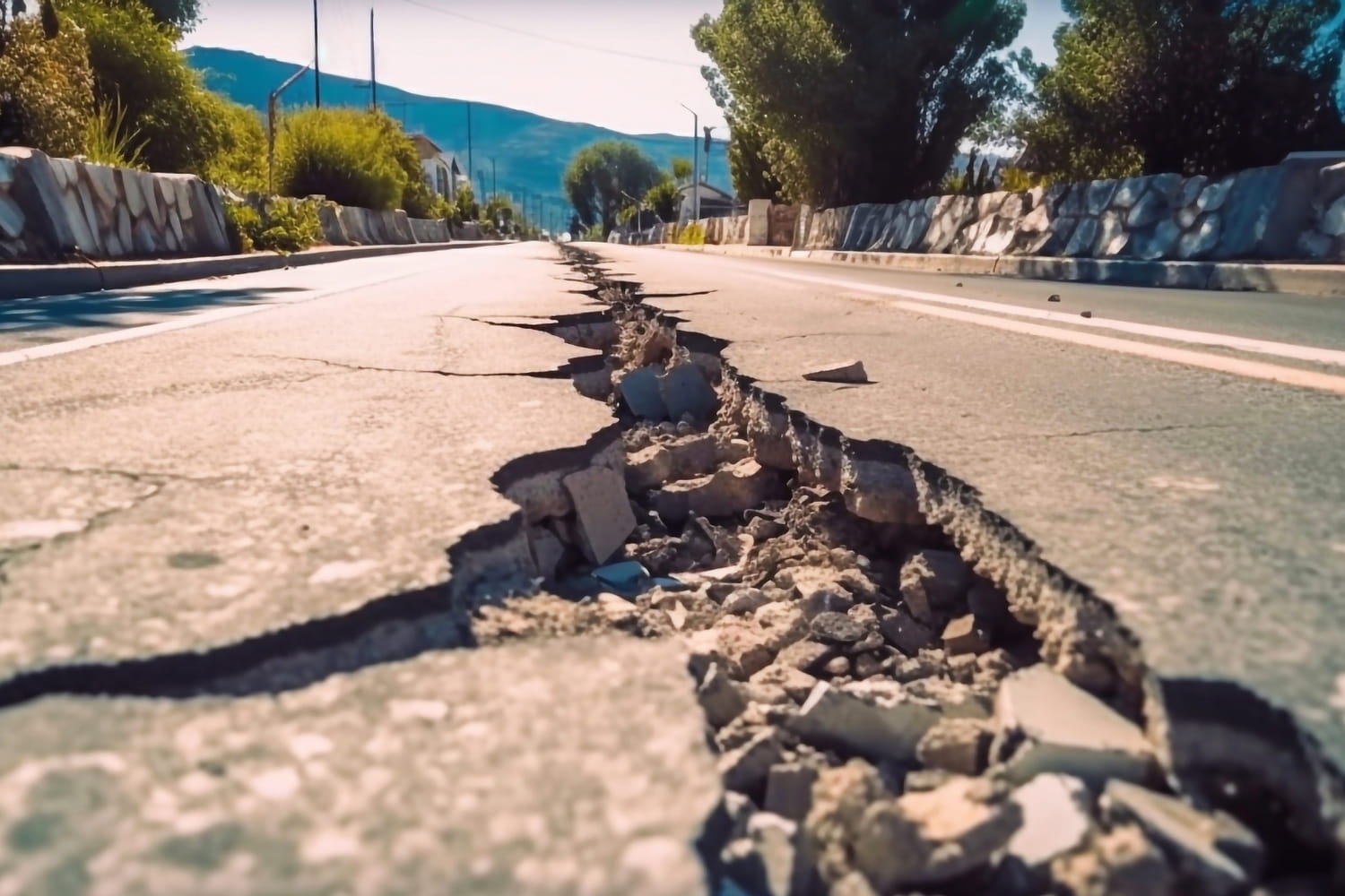 Close to a geological fault, this town in France experiences tremors every day Close to a geological fault, this town in France experiences tremors every day