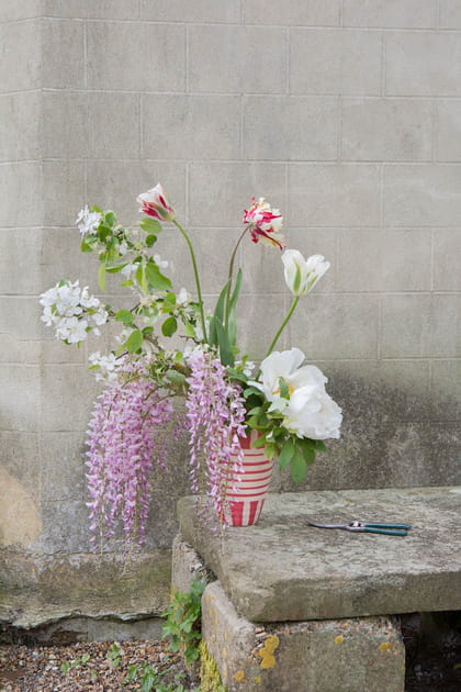 Vase d&eacute;coratif rose Zara Home