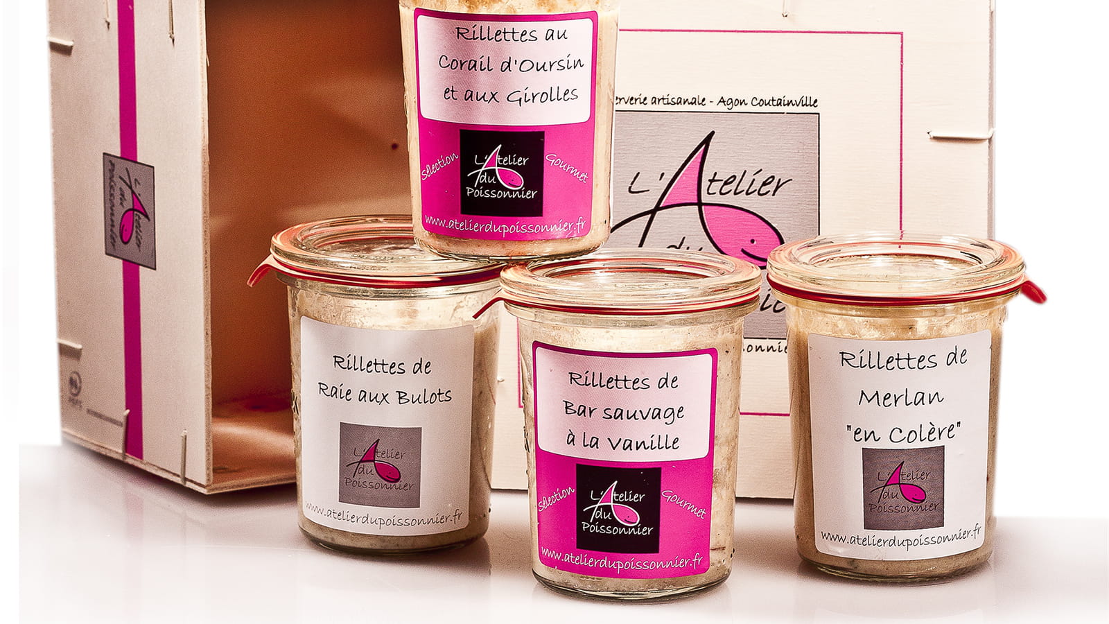 Coffret surprenant de L'Atelier du Poissonnier