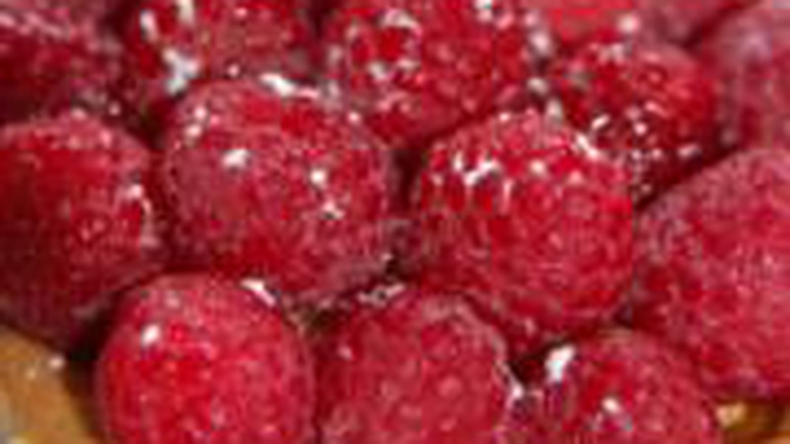 Tartelettes amandine framboises
