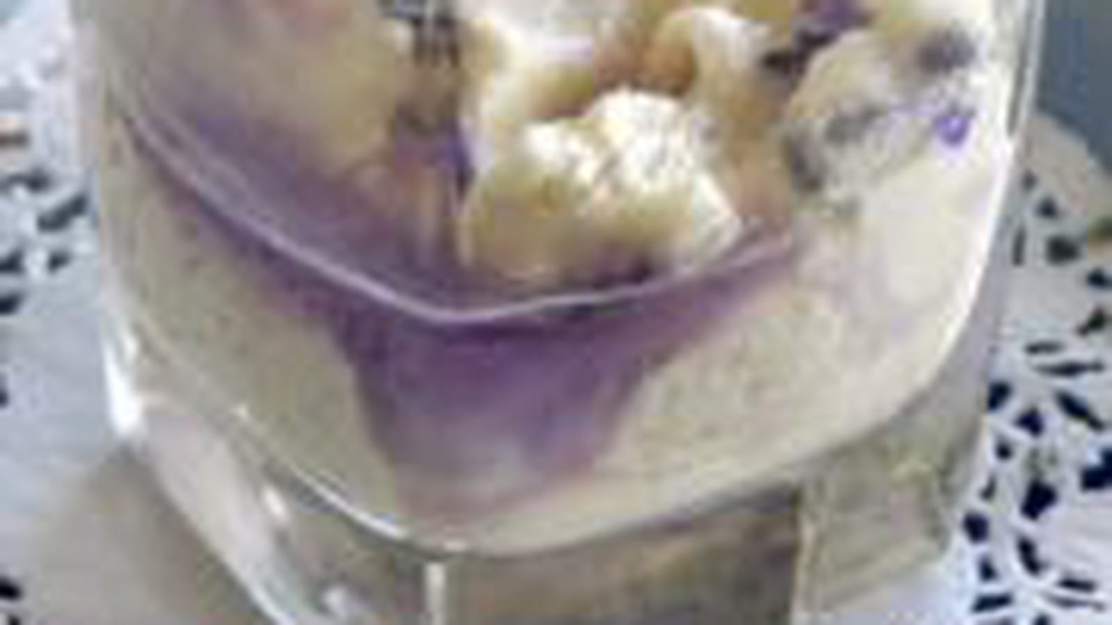 Verrine mascarpone-violette