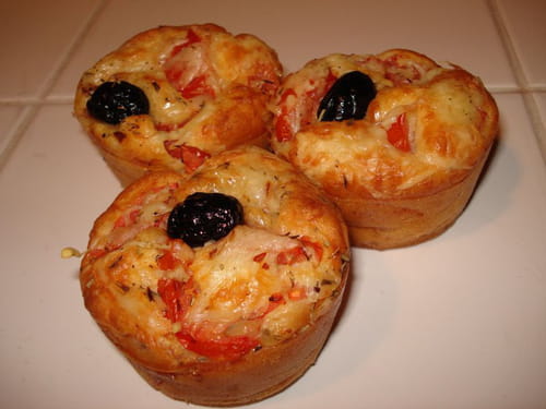 Muffins salés façon pizza