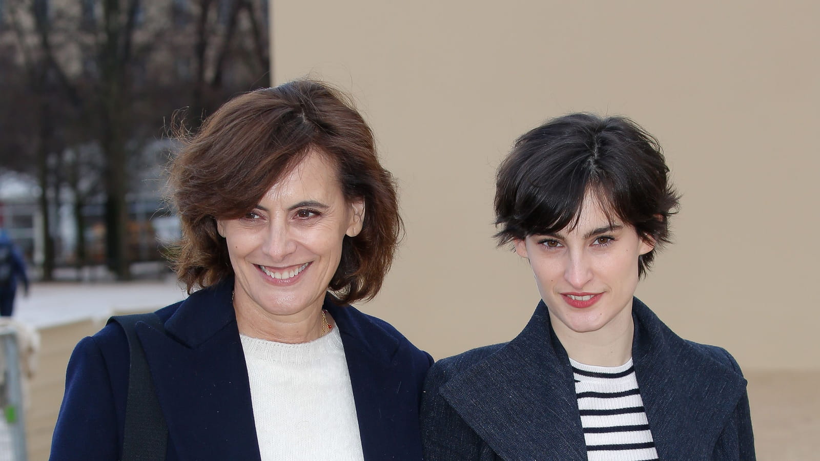 Inès de la Fressange et sa fille 