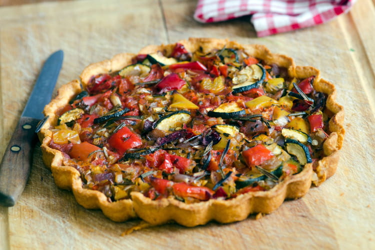 Tarte provençale aux légumes du soleil : la recette facile