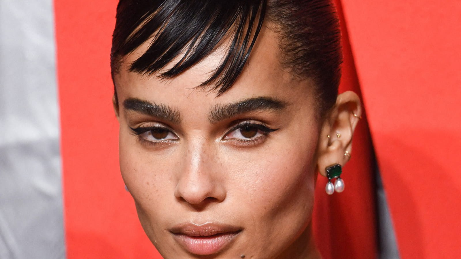 Zoë Kravitz avec frange