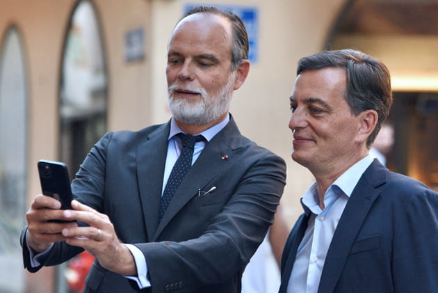 Edouard Philippe &agrave; Strasbourg en juin 2022&nbsp;: barbe blanche et cheveux gris