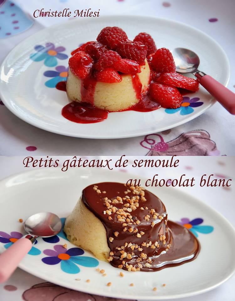 Recette Gateau Semoule Chocolat