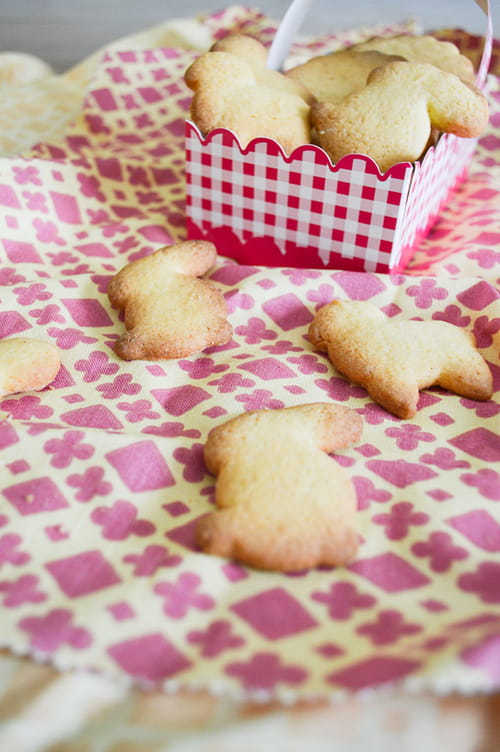 Galettes bretonnes : ptits lapins et ptits moutons