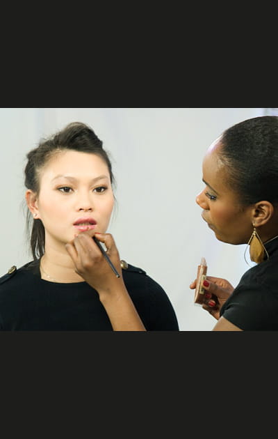 Une bouche sensuelle