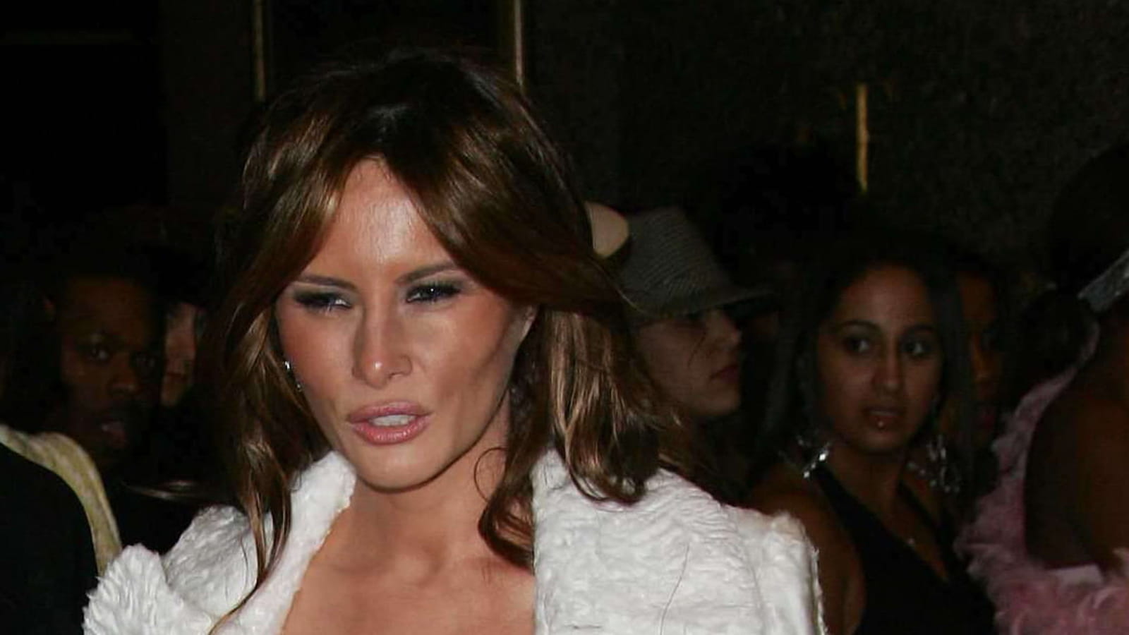 Melania Trump le 17 octobre 2004