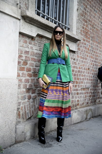 La jupe pliss&eacute;e