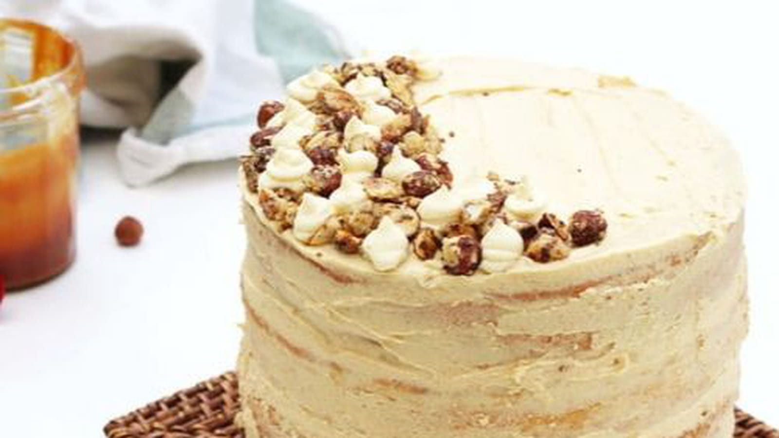 Layer cake au caramel au beurre salé