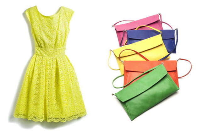 Des accessoires colorés