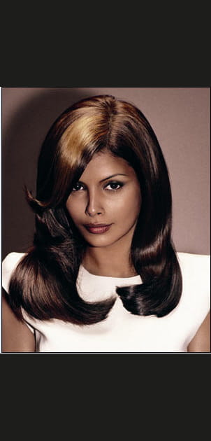 Marron cuivr&eacute; brillant