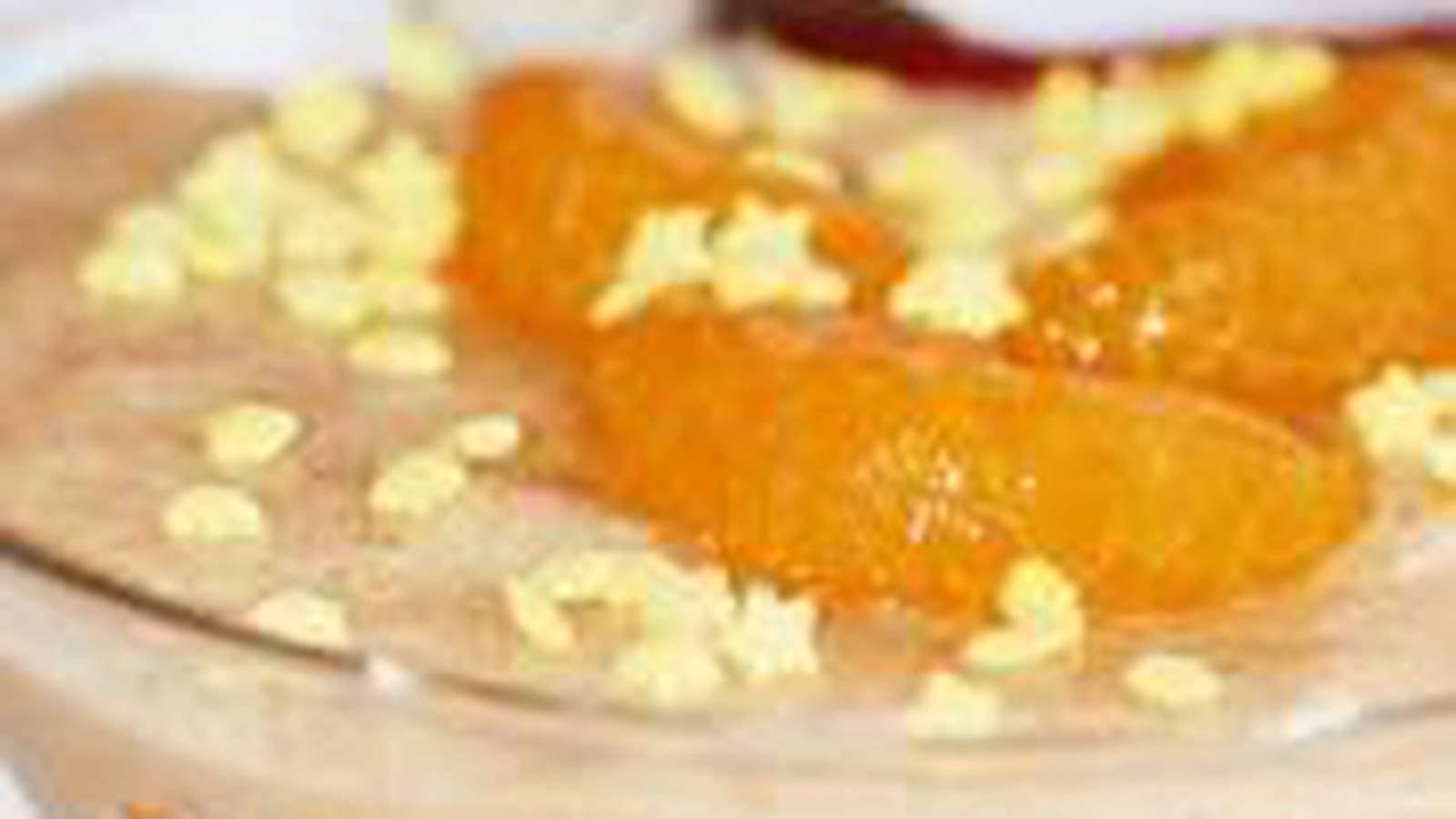 Mousse pruneaux clémentines au sirop