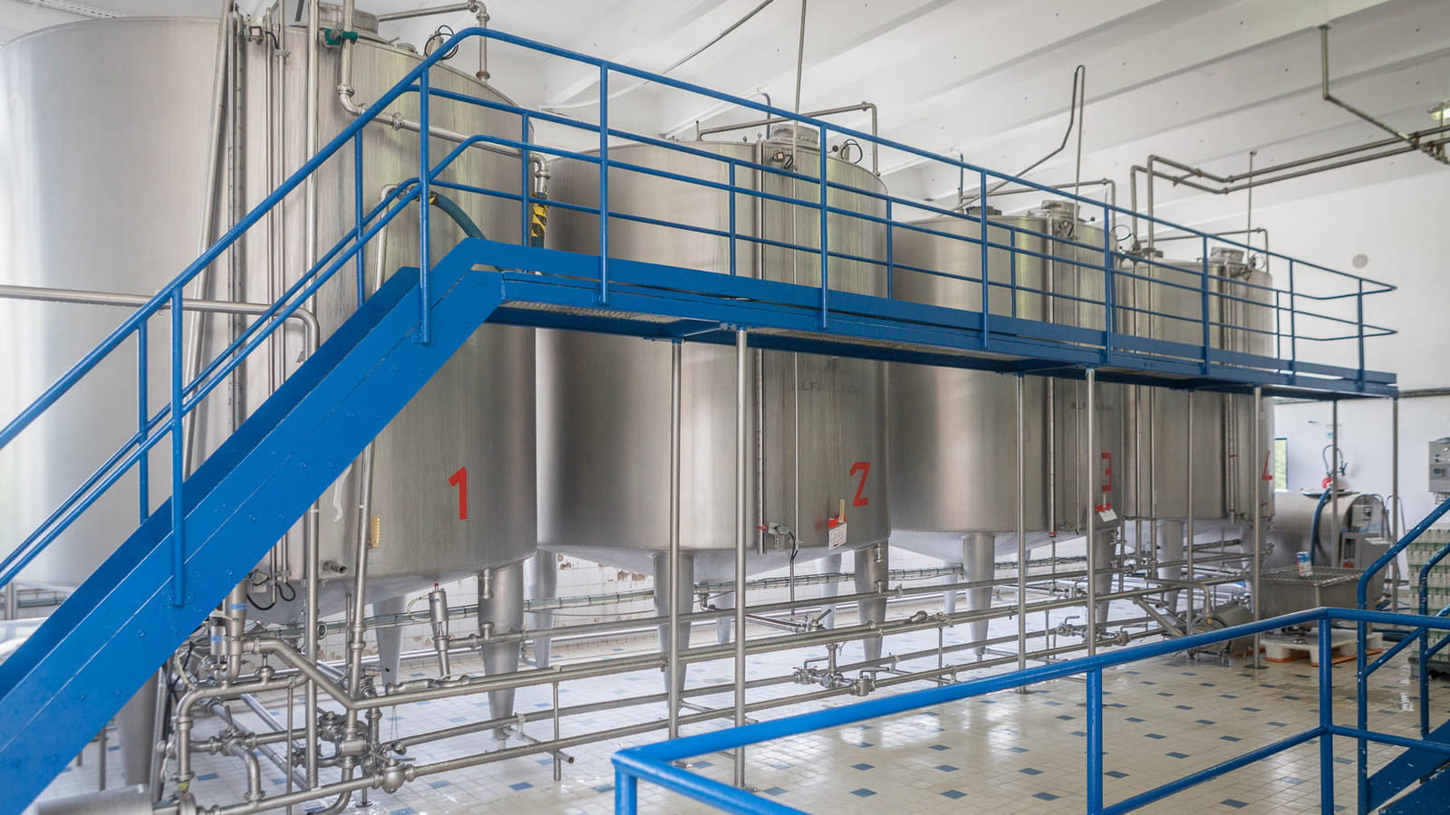 Pasteurisation et écrémage