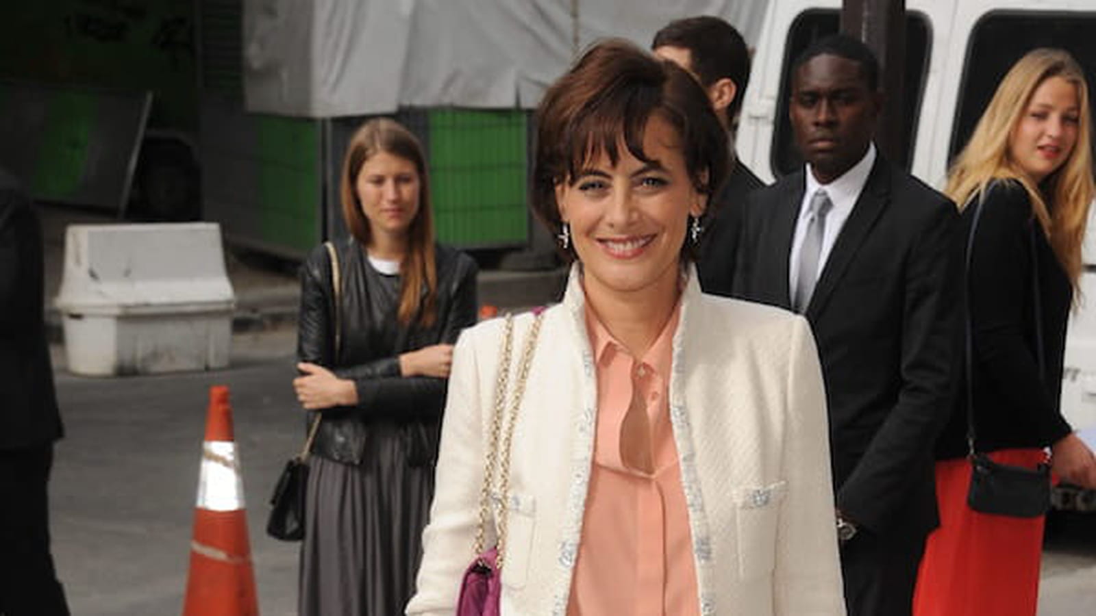 Ines de la Fressange le 3 juillet 2012
