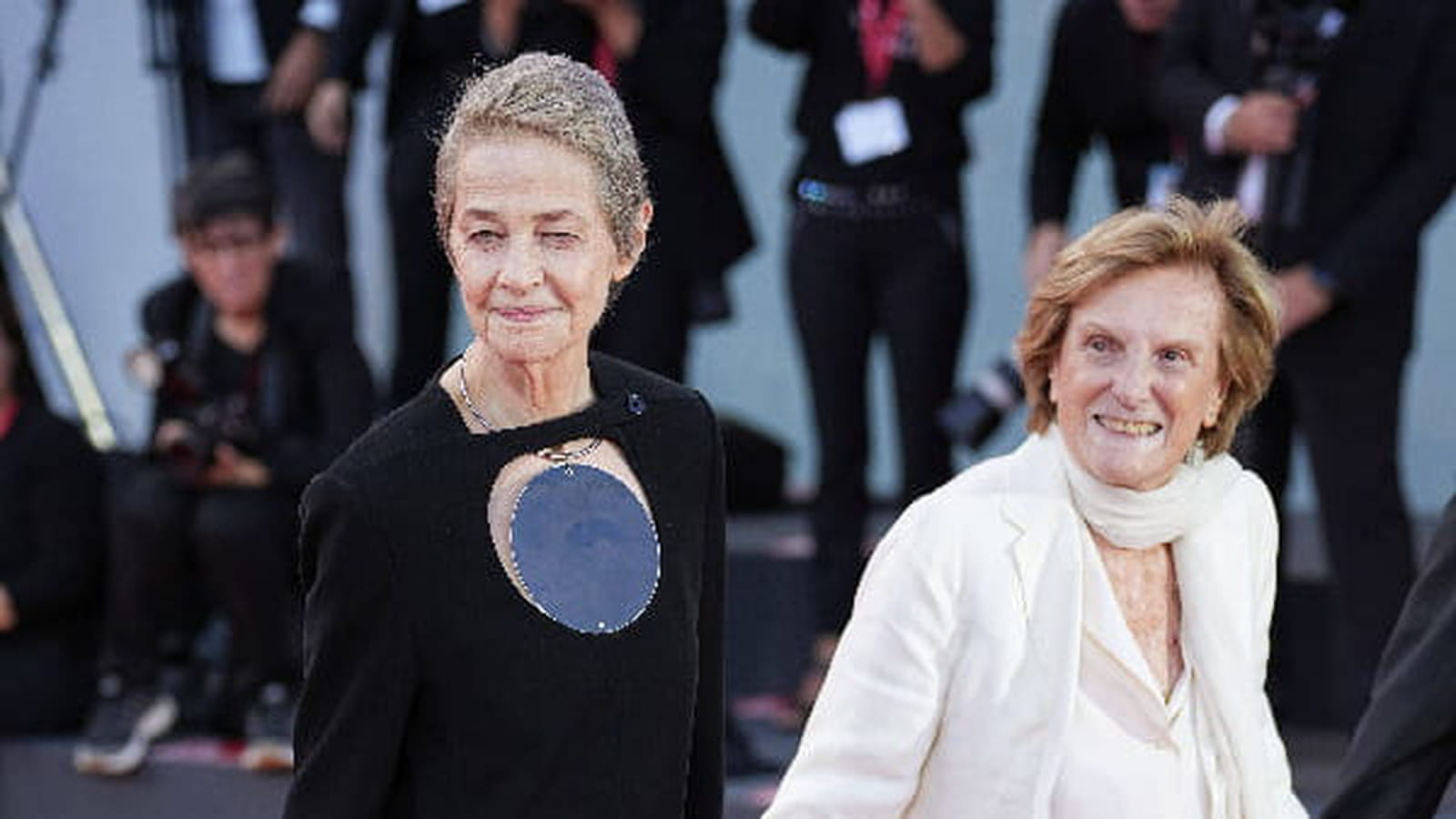 Charlotte Rampling le 30 août 2023