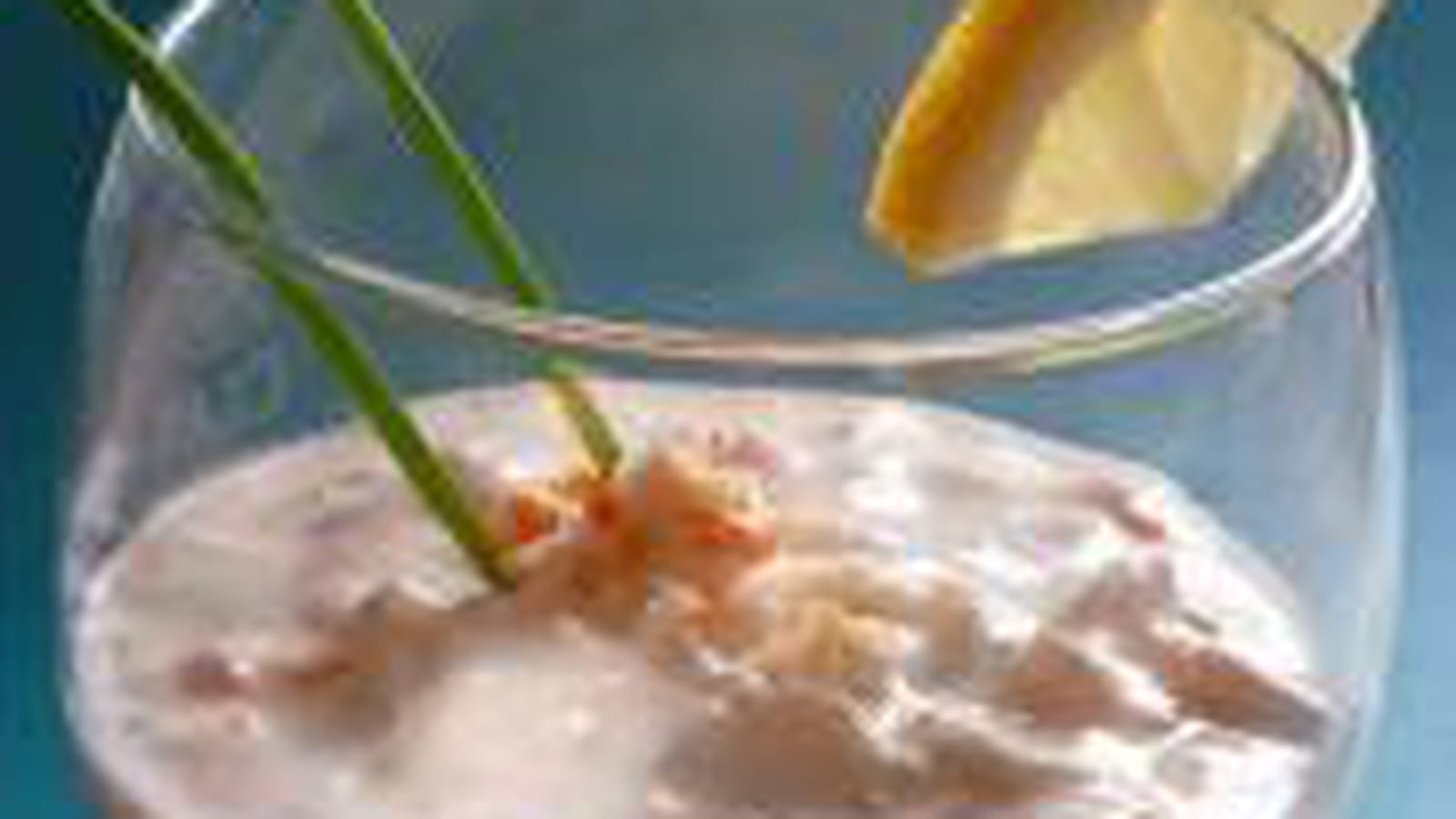 Verrine fromage blanc surimi