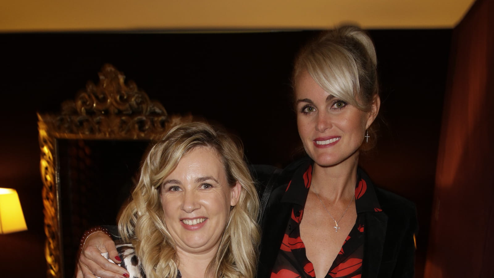 Hélène Darroze et Laeticia Hallyday