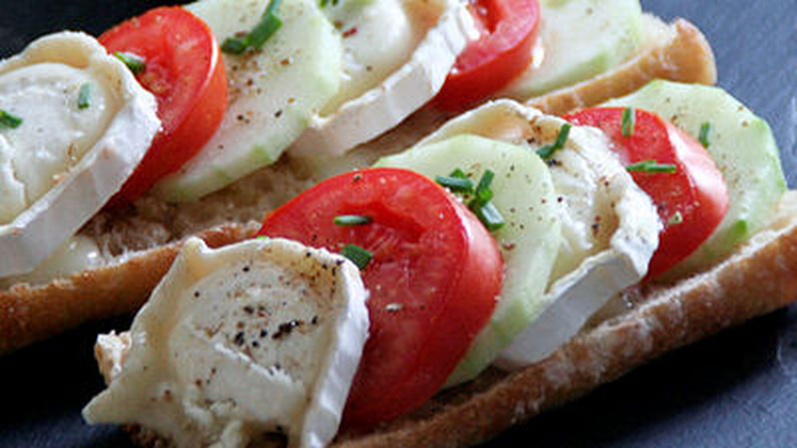 Tartines chèvre